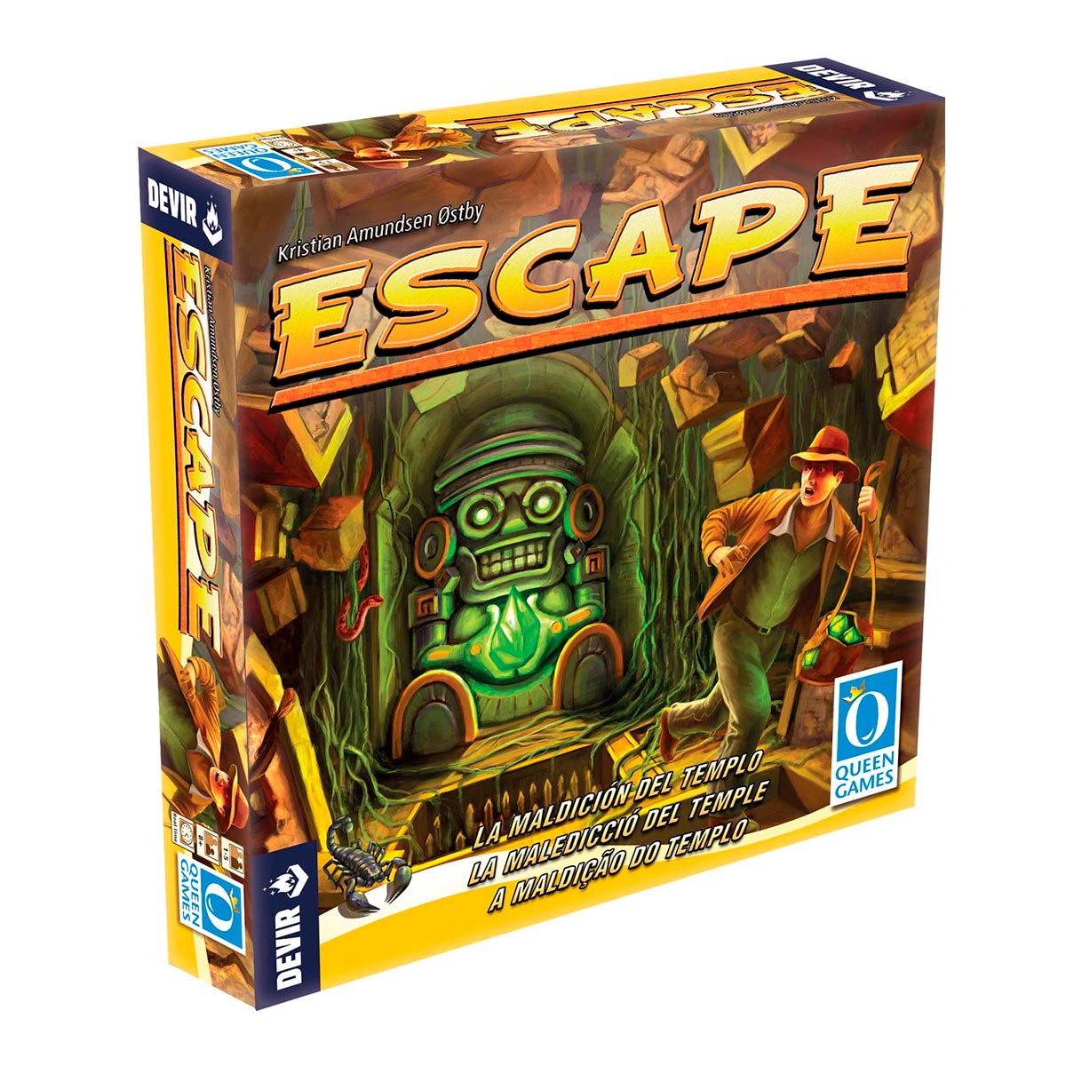 Escape: The Curse of the Temple, Edição em Portugûes e Espanhol